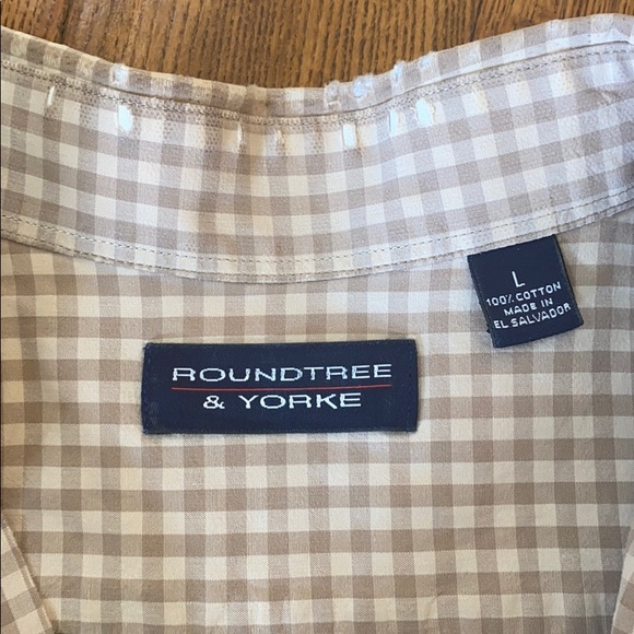 Roundtree & Yorke short sleeve shirt - Picture 3 of 3